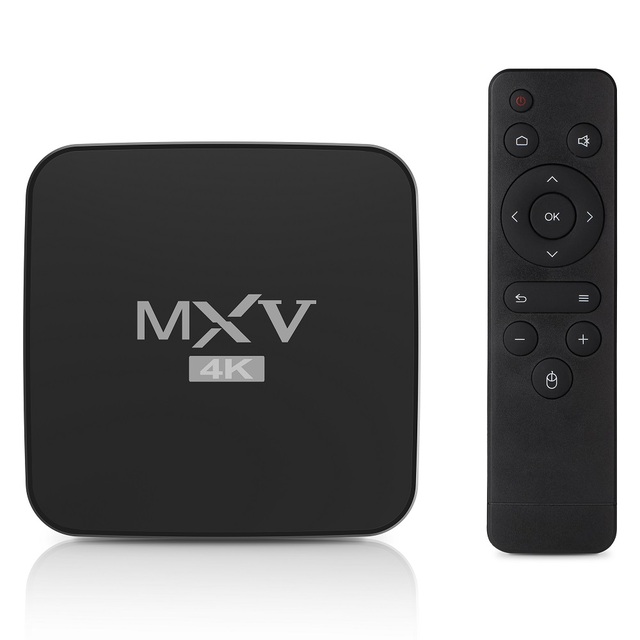MXV 4K TV BOX Android 11.0 4GB 32GB New Smart TV Box 2.4G 5.8G WIFI BT 5.0 OTA AV1 Media Player Airplay HDR+ Set Top BOX