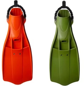 ZTDIVE 프리다이빙 다이빙 핀 세트 스노클링 롱 블레이드 접이식 고밀도 폴리머 수영용 OEM/ODM - Product Image 1