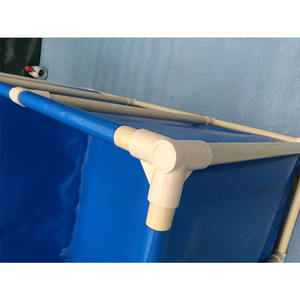 Réservoirs <span class=keywords><strong>d</strong></span>'<span class=keywords><strong>eau</strong></span> de pisciculture pliables et épais pour bricolage Aquarium rectangulaire en PVC pour pisciculture - Product Image 2