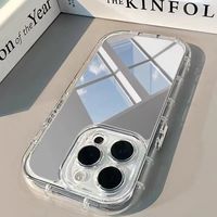 Coque Miroir pour iPhone 16, 15, 14 Pro Max, 16 Plus – Housse de Protection Simple