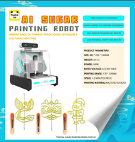 Imprimante 3D Panda-3d SU2 Robot Model DIY pour l'art du sucre avec contrôle Android, design léger et portable 2026