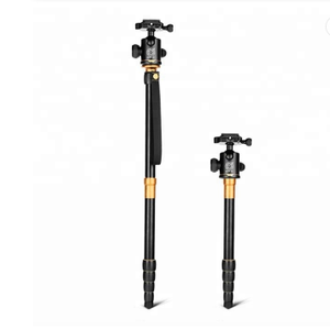 Trépied de voyage portable pour appareil photo numérique, monopode, équipement de photographie, charge 10KG, 62'', modèle Q 666 - Product Image 3