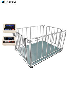 वजन पैमाने पर सूअर भेड़ गाय पशु पशुधन पैमाने पर औद्योगिक तल - Product Image 2