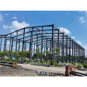 Tuyệt vời sức đề kháng gió hiệu suất cường độ cao thép cổng thông tin khung xây dựng kho hội thảo - Product Image 4