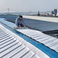 Película de Enfriamiento Radiativo Pasiva para el Día, Material de Ahorro de Energía, Reduce la Temperatura Superficial Exterior de Techos y Edificios