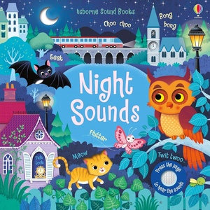 Sonidos <span class=keywords><strong>Nocturnos</strong></span>: Un Viaje Nocturno de Gatos Dormilones, Búhos Ronronando y Murciélagos Chirriantes con Sonidos Interactivos - Product Image 1