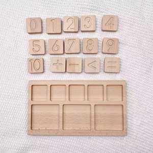 Juguetes Montessori JET OEM, Tablero de Aprendizaje Digital, Multifuncional, para Escribir Números, Juguetes Educativos, Herramientas de Desarrollo Matemático - Product Image 2