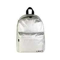 Custom Arrival Eco-friendly Waterproof Laptop Backpack Polyester Strong Tear-Proof Reinforced Recycled Paper 20-39L Capacity