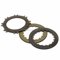 Motomel BIT 110 Zanella ZB 110 Gilera Smsh Disco de embrague de motocicleta y placa 3 PCS