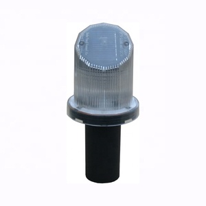 Direction des pentes Feu d'avertissement de <span class=keywords><strong>trafic</strong></span> à LED solaire Feu d'avertissement de poteau de barricade - Product Image 1