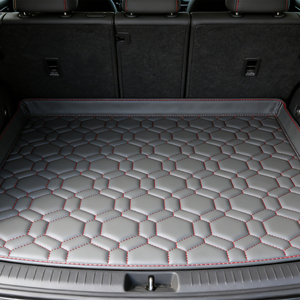 Matériau de revêtement en cuir PVC matelassé brodé anti-moisissure OEM pour coussin de siège de voiture - Product Image 6