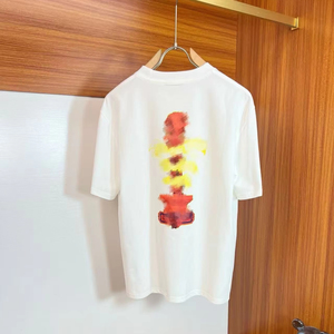 T-shirt décontracté unisexe 100 % coton à col rond avec imprimé statue coloré, manches courtes, coupe oversize, 260 grammes, idéal pour le dropshipping - Product Image 1