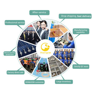 Starsgem 1,64 ct 6,5 mm Diamant de laboratoire taille brillant Or blanc 18 carats Bague de fiançailles solitaire de luxe Couleur D - Product Image 5