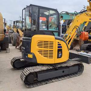 Mini-excavatrice Komatsu PC35MR d'occasion, 3,5 tonnes, à bras de rotation zéro, avec système hydraulique d'origine bien vérifié - Product Image 6