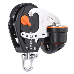 Poulie à roulement à billes simple pour bateau à voile, diamètre de roue 57 mm, diamètre de fil 10 mm, pour rotation/sangle/serrage de corde, matériel marin - Product Image 2