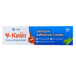 Ykelin 40กรัม/หลอดฟันปลอมกาวครีมสำหรับยึดเกาะฟันปลอม - Product Image 1