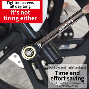 Bộ cờ lê miệng mở đa năng, cờ lê ratchet dùng sửa chữa ô tô, dụng cụ lực xoắn cầm tay, hỗ trợ OEM, chất liệu CR-V, kèm túi đựng - Product Image 5