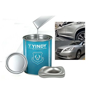 สีอะคริลิคสำหรับรถยนต์ M14 YINDY 1K คุณภาพดี สำหรับสีขาวเงิน ชนิดสเปรย์เคลือบเงาสำหรับรถยนต์ - Product Image 2
