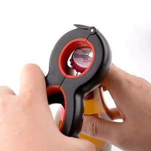 Abrelatas multifuncional 6 en 1, abridor de botellas de cerveza Simple, pinza de tarro, tapa de cerveza, abridor giratorio - Product Image 1