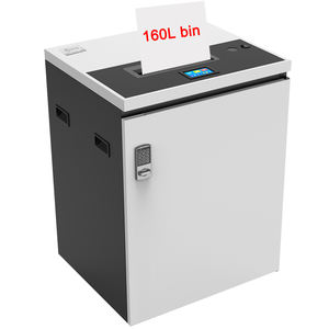 Trituradora de papel P4 de gran capacidad y corte cruzado, CD, DVD, U-Disk, 24 horas, sin parar, 4x40mm, 80 hojas - Product Image 1