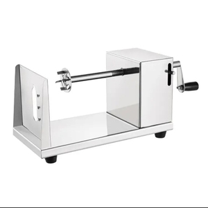 Gran oferta, cortador Manual de patatas torcidas, máquina de torre de patatas en espiral, cortador Manual comercial de torre de patatas - Product Image 1
