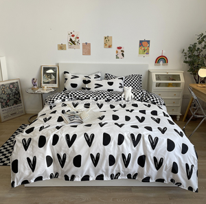 Vente en gros 100% ensemble de housse de <span class=keywords><strong>couette</strong></span> en microfibre Techniques tissées 3D Stock <span class=keywords><strong>pas</strong></span> <span class=keywords><strong>cher</strong></span> au détail utilisation à domicile ensemble de draps de lit housse de lit <span class=keywords><strong>couette</strong></span> - Product Image 1