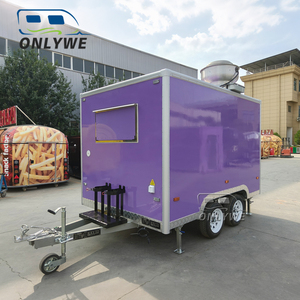 Onlywe Camion de restauration mobile entièrement équipé, camions de restauration rapide personnalisés <span class=keywords><strong>d</strong></span>'<span class=keywords><strong>occasion</strong></span>, remorque de concession à <span class=keywords><strong>prix</strong></span> abordable - Product Image 1