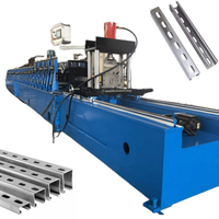 Machine de formage de cadres de support pour panneaux solaires, machine de formage à froid de panneaux solaires en acier coloré de haute précision pour supports photovoltaïques