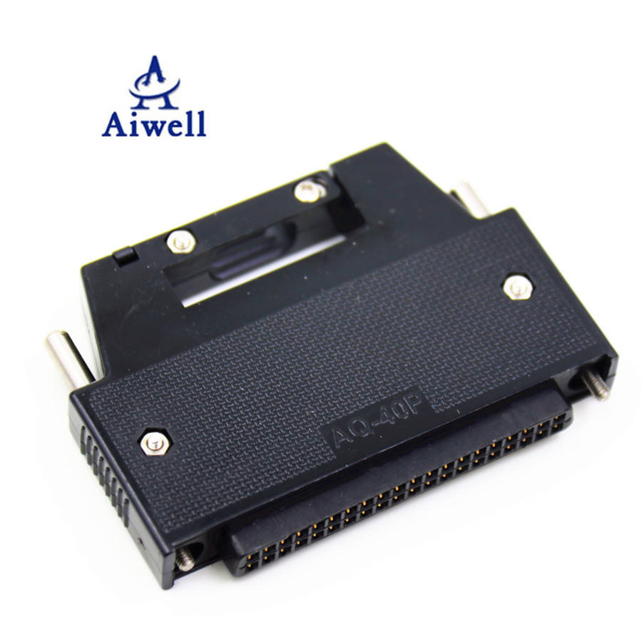 三菱 Melsec PLC 40ピンソルダコネクタ A6CON1 | 1年保証、工業用