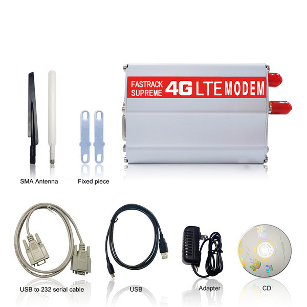 4g M2m Serial Port Modem Quectel EC25-A/E/AUT Modules Optional R232 Usb Gsm Gprs Gps Industrial Modem with External Antenna