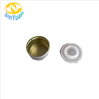 Couvercles en aluminium Capuchon de vin ROPP 28mm Fermetures en aluminium avec revêtement en silicone Couvercles de bouteilles Fermetures métalliques anti-vol