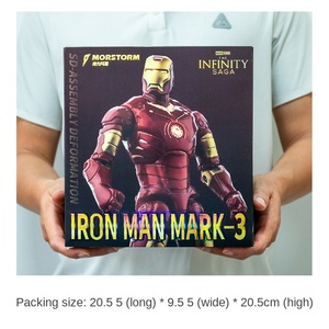 Handmade Spider-Man Marvel Hành Động Con Số Mới PVC Mô Hình Đồ Chơi Quà Tặng Unisex Anime Phụ Kiện Tính năng Nhân Vật Hộp Lắp Ráp - Product Image 2