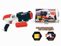 Vente chaude Jeu de plein air Sécurité Mousse souple Tir à la balle Cadeaux pour les garçons de plus de 6 ans Jouets pistolets