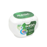 Capsules de lessive en gel écologiques parfumées jetables OED/ODM pour usine, perles faciles à utiliser pour le lavage des vêtements