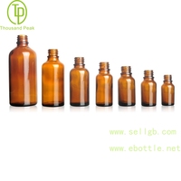 Flacon en verre cosmétique TP-2-62 de 5 ml et 100 ml pour huiles essentielles et sérums, avec bouchon inviolable et résistant aux enfants en bakélite