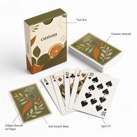 Cartes à jouer promotionnelles personnalisées, jeu de cartes en papier et emballage de marque pour événements B2B, cadeaux et activation en point de vente