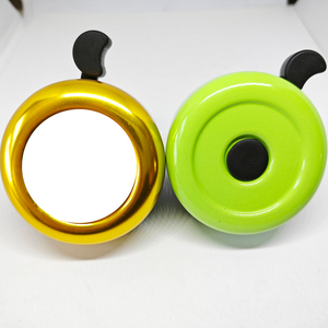 Venta al por mayor personalizado niños bicicleta timbre sonido nítido ciclismo sublimación espacios en blanco alarma bicicleta timbre - Product Image 2