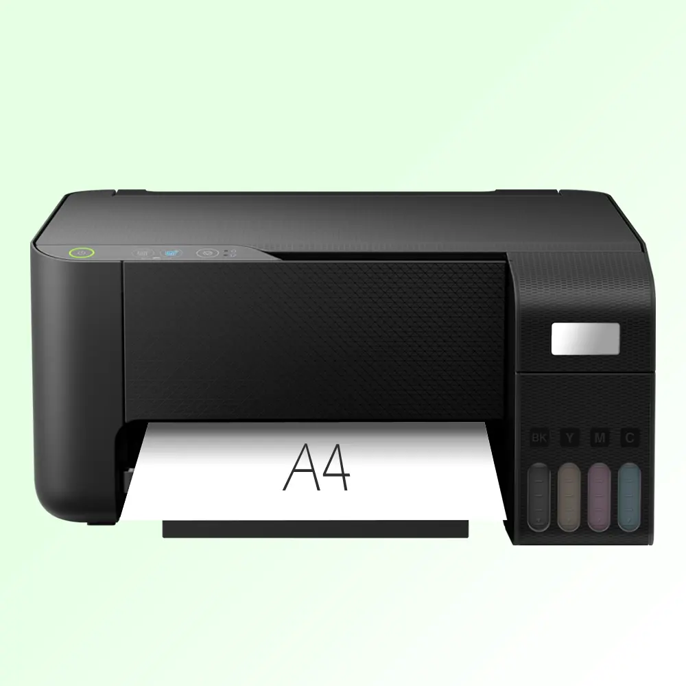 Gloednieuwe L3210 L3218 L3219 Inkjet Printer A4 Maat 4 Kleuren Printscan-Kopieer-Automatisch