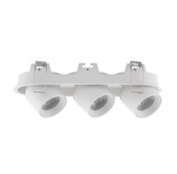 Meilleure qualité design de mode downlight réglable une tête double têtes quatre têtes mobiles vers le bas spot cadre rectangulaire