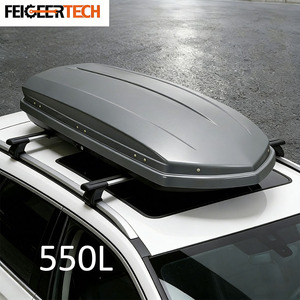Boîte <span class=keywords><strong>de</strong></span> <span class=keywords><strong>toit</strong></span> pour véhicule Feigeer Tech, plusieurs capacités, étanche, en ABS, universelle, portable, pour SUV, MPV, fourgonnette - Product Image 1