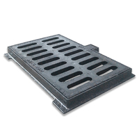 Grille de drainage en fonte ductile de qualité supérieure, solutions de couvercles de tranchées, services de fonderie de pointe, modèle Hangxing 400*600 CN/SHN