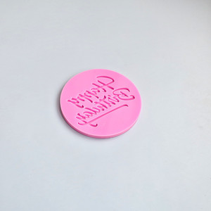 Molde de acrílico para pasteles con relieve de miel y dulzura, 10 piezas, herramienta de decoración de pasteles de cumpleaños para estampado de fondant, chocolate y galletas - Product Image 5