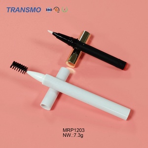 Conteneur de crayon pour eye-liner magnétique, logo personnalisé, tube d'eye-liner, double tête, crayon pour eye-liner vide avec pinceau - Product Image 4