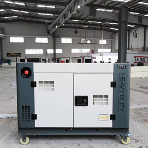 Silent Diesel Generator Digital Panel Water Cooling System,air Cooling System Good Quality Factory Cheap 12kw 12kva 10KVA 11KVA - Product Image 1