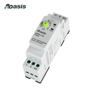OEM ODM Din 레일 장착 (0.1-30 분) AERV-30D 모듈 형 다기능 12-240V ACDC 조절 시간 릴레이 - Product Image 5