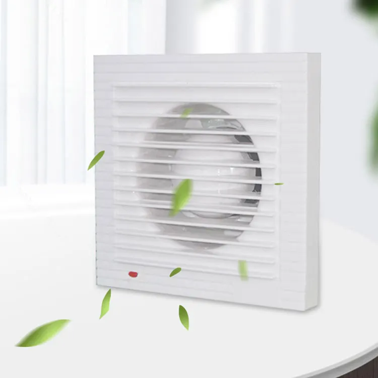 2023 Made In China cucina bagno aspiratore ventilatore da soffitto quadrato ventilatore da 6 pollici basso MOQ finestra ventilatore assiale impermeabile