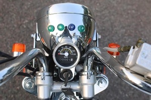 ไฟหน้า LED แสดงสถานะแบบกำหนดเองสไตล์ย้อนยุคเหมาะสำหรับ CT50ฮอนด้า CT70 ST50และชิ้นส่วน ST70 - Product Image 5