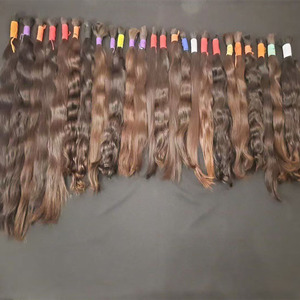 Paquetes a granel de cabello humano virgen ruso eslavo europeo sin procesar de donante único para pelucas Judías - Product Image 5