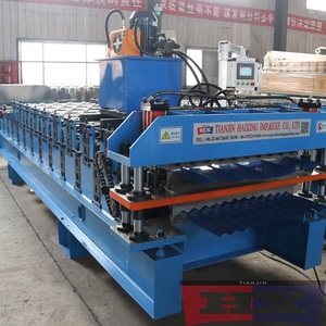 Ruby ngói lợp cuộn tạo thành máy bê tông mái ngói Máy làm - Product Image 3