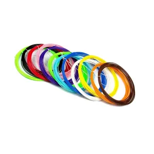 Farklı renkler filament yedekler 1.75mm PLA 3D kalem filament 3D baskı